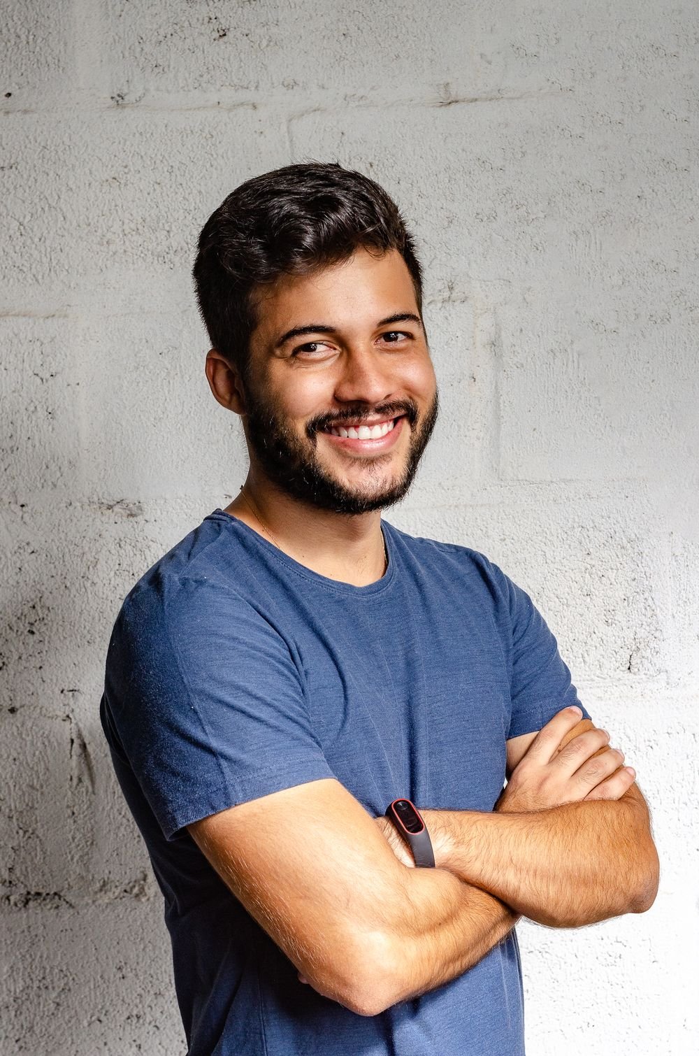 Smiling headshot portrait of a family entertainer
